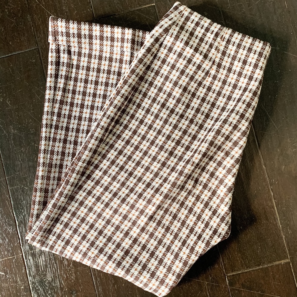 70s Vintage Wide Leg Pants